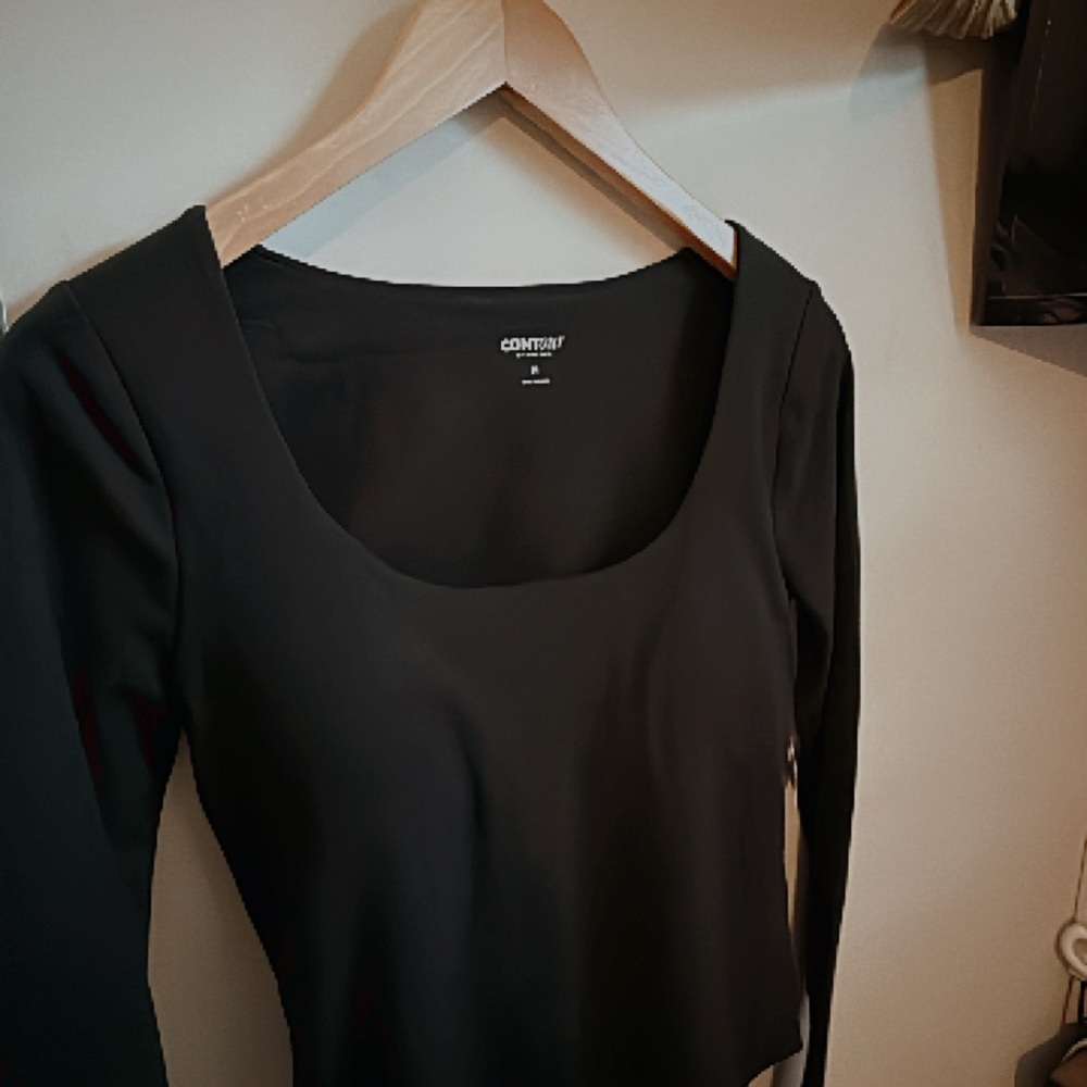 PacSun Black Long Sleeve Bodysuit